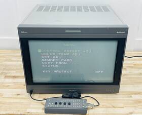 Sony Bvm-d24e1wu 24 Inch Rare Retro Gaming Broadcast Monitor With Bkm-11r