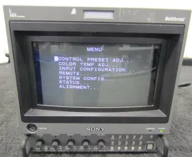 Bvm-d9h5j Sony Trinitron Color Video Monitor With Ac-d9h