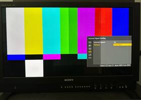 Sony Bvm-x300 Trimastriel Monitor 4k 26 364 Hours Problem On Display