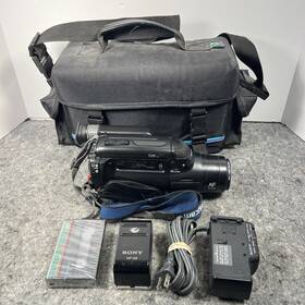 Sony Ccd-fx730v Handycam Video8 Camera Recorder With Accessories Tested