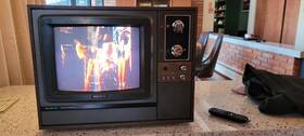Sony Cv-1250 Trinitron Crt Monitor Televison Works Great 1977