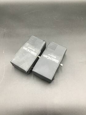 Sony Fdm-027 Lot Of 2 Watchcam Monitor With Case Flat Display