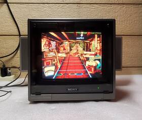 Sony Kx-1211hg Trinitron 12 Inch Monitor Vintage Gaming With Speakers Retro Works Great