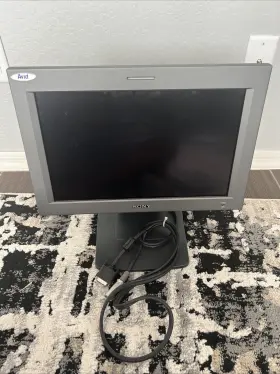 Lmd-171w Sony Vintage Avid 17 Inch Lcd Computer Monitor 1/1 On Ebay Works