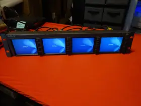 Lmd-440 Sony Quad 4-inch Lcd Pro Monitors Fully Functional Very Good Condition