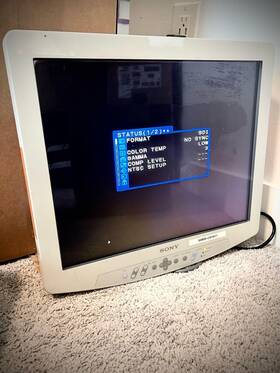Sony Lmd1950md Lmd1950md/hd Lcd Monitor With Power Supply
