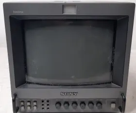 Pvm-8041q Sony M-8041q Rgb Trinitron Color Video Crt Monitor Great Condition W Power Crd