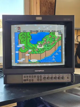 Pvm-14m2mdu-14 Sony Oev143 Olympus Oev143-sony Trinitron Inch Color Video Monitor Crt July 2002