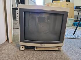 Sony Pvm-1380 Trinitron Color Tv Video Monitor Vintage Gaming Editing Tested