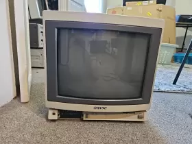 Pvm-1380 Sony Trinitron Color Tv Video Monitor Vintage Gaming Editing Tested
