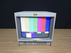 Pvm-14550m Sony 14 Inch Rgb Component Trinitron Crt Monitor