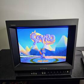 Sony Pvm-14m1j 14 Inch Rgb S-video Av Trinitron Crt Retro Gaming Monitor