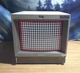 Sony Pvm-14m2mdj 13 Inch Trinitron Rgb Component 600 Tvl Crt Monitor