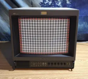 Pvm-14m4j Sony 14 Inch Rgb S-video 800tvl Hr Trinitron Crt