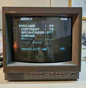 Sony Pvm-14n6j Trinitron Color Video Monitor Tested