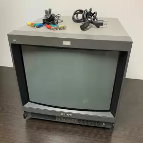 Pvm-1954q Sony 19 Inch Trinitron Color Retro Broadcast Monitor - Beautiful Condition