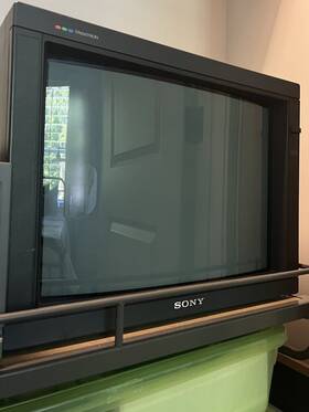 Sony Pvm-2030 20 Inch Trinitron Rgb Crt Television Monitor Scanlines Retro Gaming