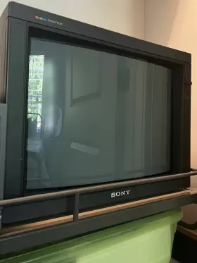 Pvm-2030 Sony 20 Inch Trinitron Rgb Crt Television Monitor Scanlines Retro Gaming