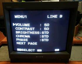 Sony Pvm-20n1u Crt Trinitron Professional Video Monitor 20 Inch Tested Turns On