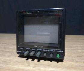 Sony Pvm-4000 Rare Vintage 1982 Trinitron 3.7 Inch Color Professional Video Monitor