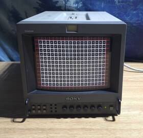 Sony Pvm-9041q 8 Inch Rgb S-video Trinitron Crt