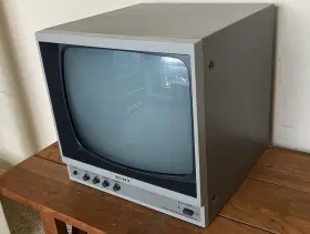Ssm-121 Sony 12 Inch Black And White Gaming Monitor