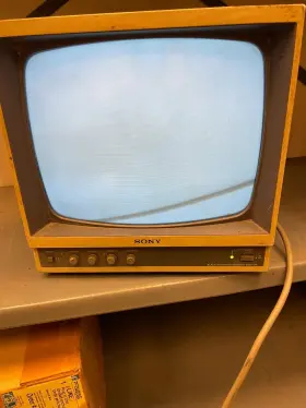 Ssm-125 Sony 12 Inch Black And White Crt Broadcast Video Monitor