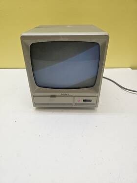 Sony Ssm-910 Vintage Cctv Black And White Monitor 120v 27w Surveillance Display