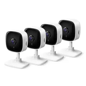 B0bttzqc79 Tapo 2k Security Camera 4-pack For Baby/dog Monitor Motion 2-way Audio Night