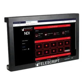 Bcst-21.5 Telescript 21.5 Inch Ip 16x9 Black Reference Monitor With Ndi User Interface