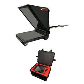 Telescript Fps-150f-ndi-cc Fps 150f Ndi Fold And Go Teleprompter System With Monitor Case