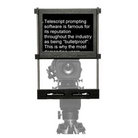 Telescript Fps120s-ndi Fps120s Ndi 12 Inch In Studio Flat Panel Ip Prompting System With
