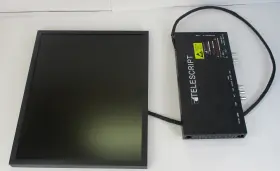 Tsc-19-2part-19sdi Telescript Teleprompter Reference Monitor