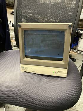 Teli Be1251a1 Vintage Video Retro Monitor 9m100a Type