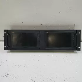 Ad-6865 Tote Vision Lcd-701 Pair Of Monitors And Two Adapters