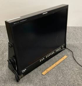 Tvlogic Lvm-241w Multi-format Broadcast Lcd Monitor With Power Cord As Is