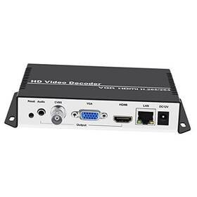 Uray Uhcvd265-1-4k H.265 H.264 Ip Video Decoder Hdmi Vga Cvbs Audio Streaming Rtmp