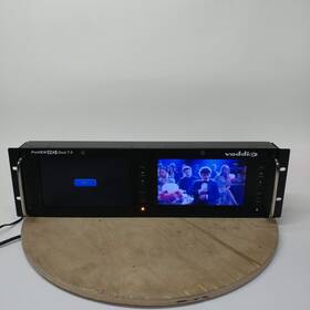 Vaddio 999-5500-004 Preview Hd Dual 7.0 Rack Mount Lcd Monitor Camera Displays 999-5510-012