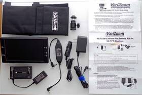Varizoom Vz-702m 7 Inch Monitor With 1 Battery Case Sun Hood And Accessories
