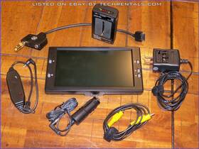 Varizoom Vz-tft7u 7 Inch 16x9 16 9 Or 4x3 4 3 Switchable Monitor Kit Ntsc Pal