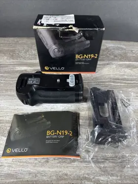 Bg-n19-2 Vello Open Box Battery Grip For Nikon Nice Unit