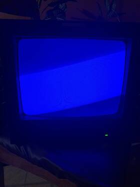 Videology 40vm14h Model 14 Inch Color Crt Monitor Black Ntsc Pal Multi-region Cctv