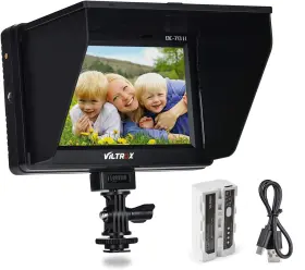 Dc-70 Viltrox 953400380385 7 Inch 4k Hdmi Field Monitor Kit Ii On Camera With Output