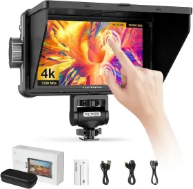 Vz-sbdc550pro Viltrox Dc550 Pro 5.5 Inch Camera Field Monitor Touch Screen 4k Hdmi Dslr Video External