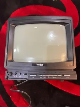 Cv-900 Vivitar Vintage 9 Inch Crt Security Video Monitor 4 Camera Inputs 1995
