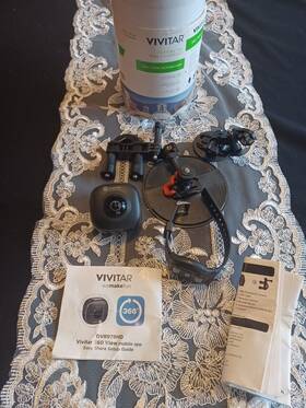 Vivitar Dvr978hd 360 Action Cam 4k Panoramama Video 16 Mp Photos