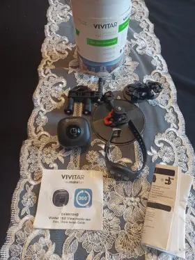 Dvr978hd Vivitar 360 Action Cam 4k Panoramama Video 16 Mp Photos