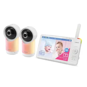 Rm7766-2hd Vtech B0cf3mxm91 Rm77662hd Smart Wi-fi 1080p 2-camera 360 -pan-and-tilt Video Ba