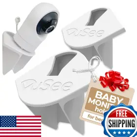 B09mstxzcq Vusee Anywhere Baby Monitor Wall Mount No-drill Adhesive Shelf For Cameras