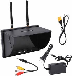 Zerone Zeronebdhpm4cnvs 5.8ghz Fpv Receiver Monitor 7 Inch Dual Diversity 40 Channels Auto-scan 800x480